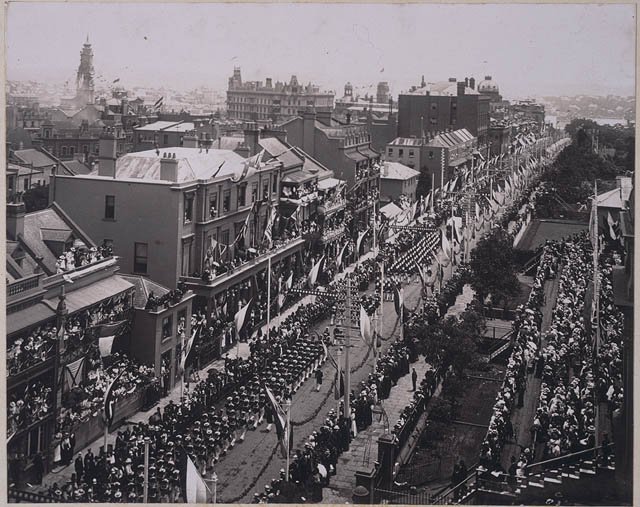Federation celebrations in Sydney, 1901