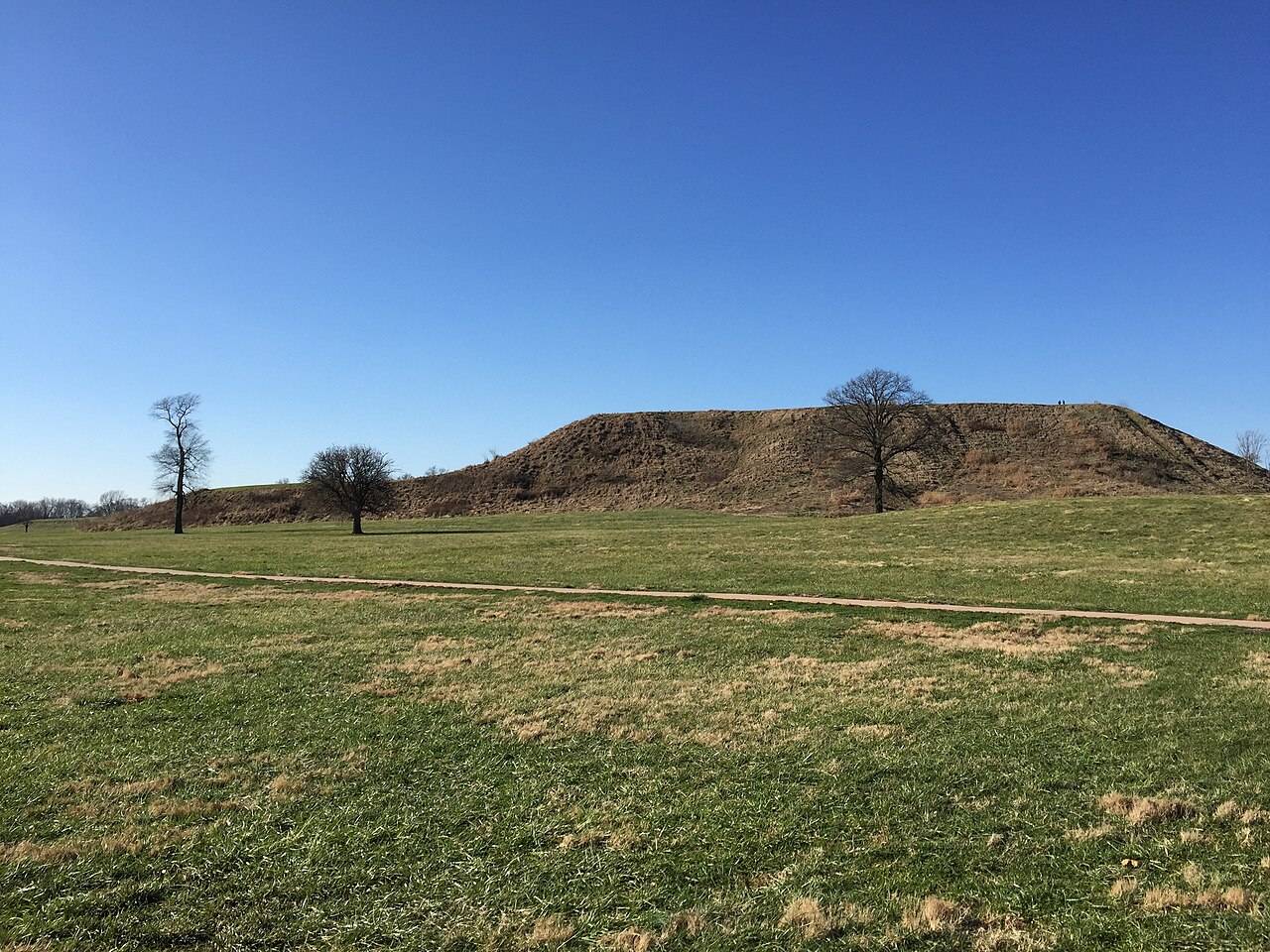 Monks Mound at Cahokia