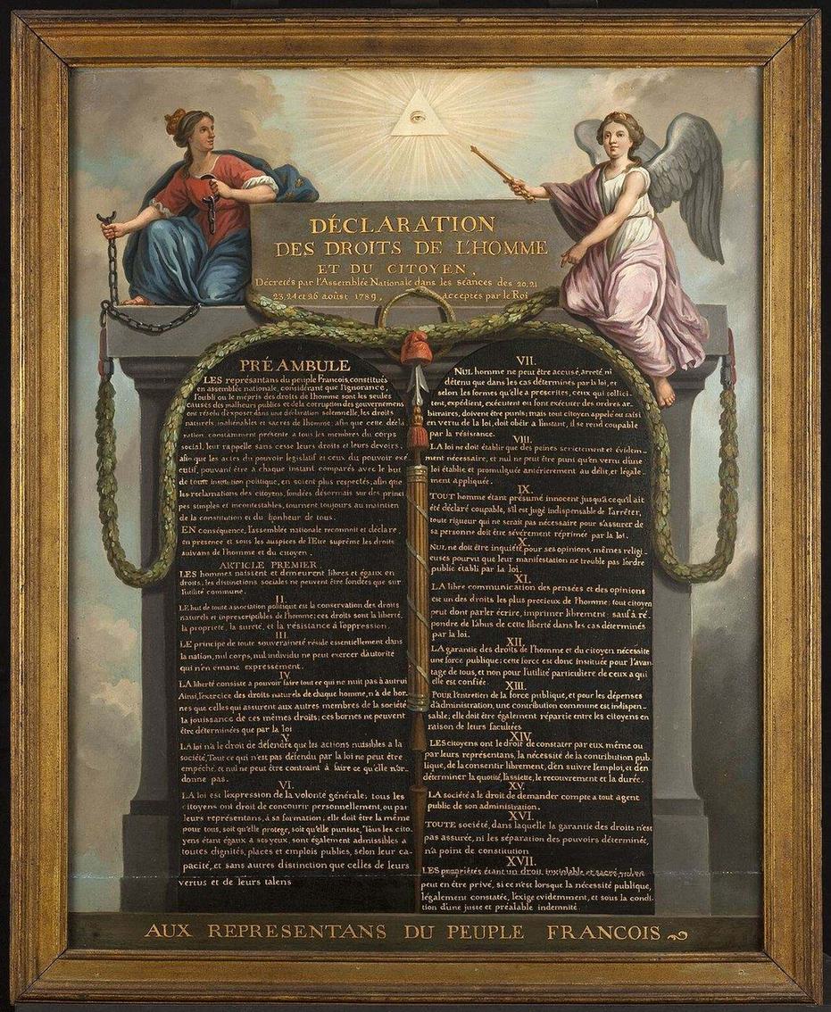 Declaration of the Rights of Man and of the Citizen